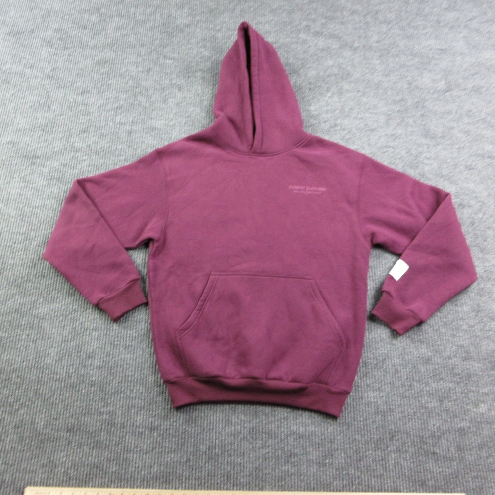 Comfrt Hoodie Pullover Womens XS Purple Gratitude Fleece Hooded You Matter